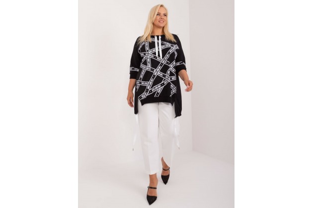 Tunique en coton - noire