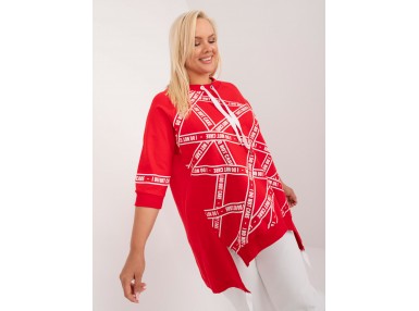 Tunique en coton - rouge