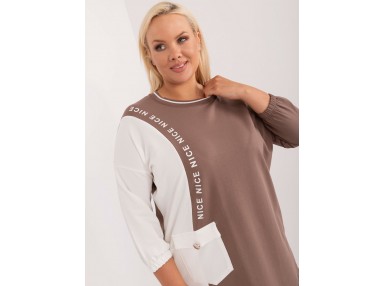 T-shirt en coton - marron