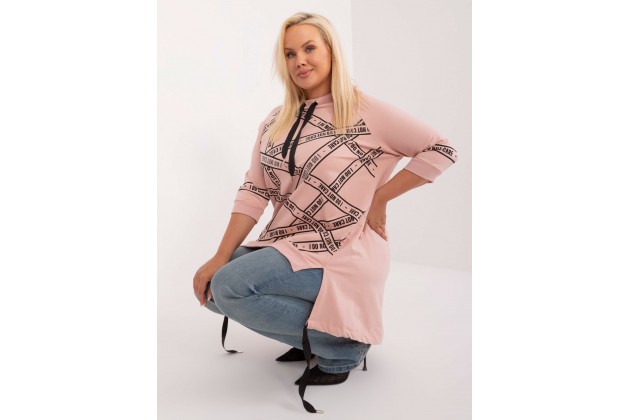 Tunique en coton - rose