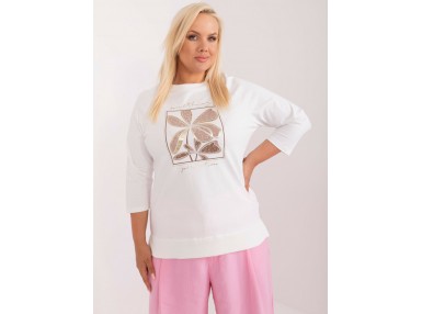 T-shirt en coton - éqru
