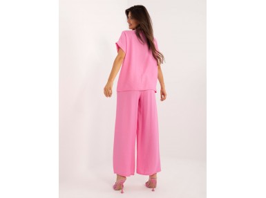 Ensemble avec t-shirtet pantalon - rose