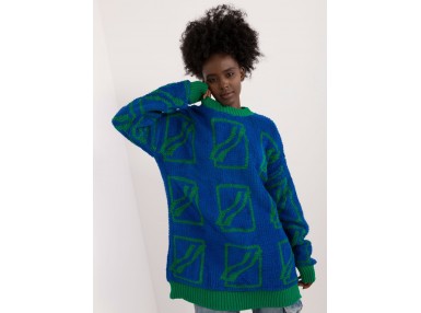 Pull oversize - bleu