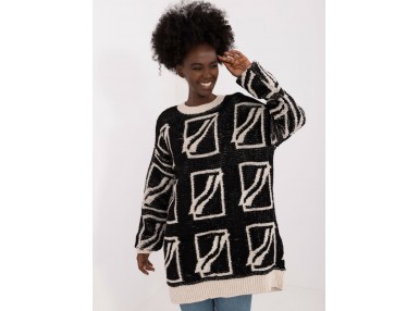 Pull oversize - noir