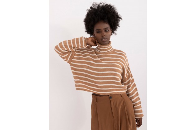 Pull en maille - chameau