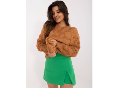 Pull en maille - marron
