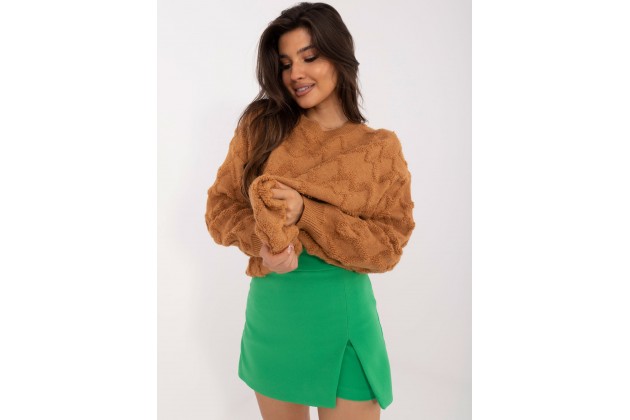 Pull en maille - marron