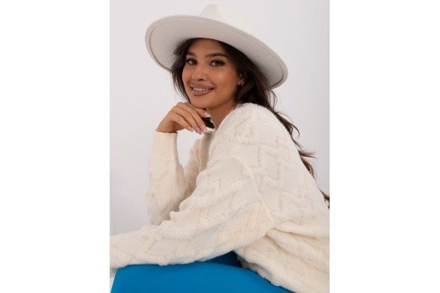 Pull en maille - éqru