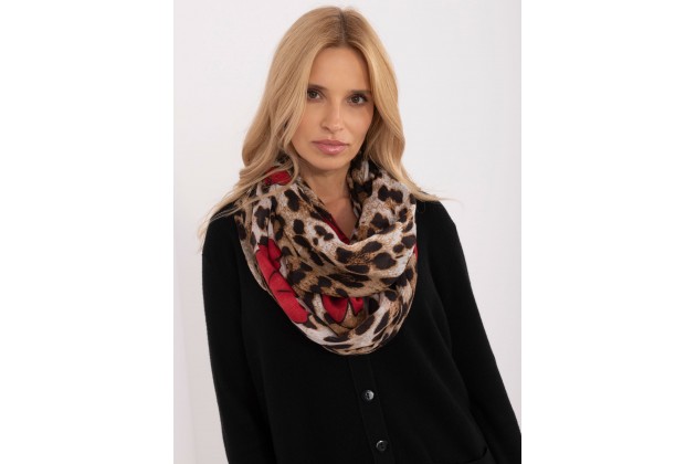 Echarpe tube et snood - beige