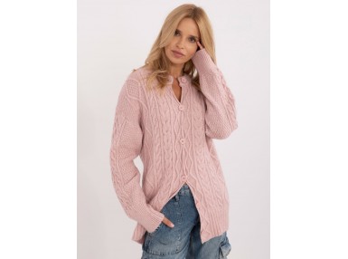 Cardigan - rose clair