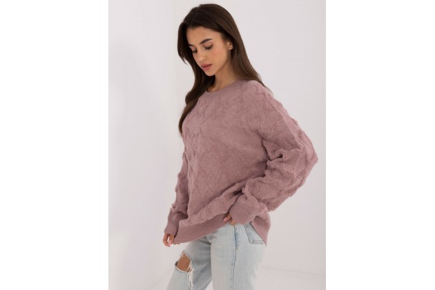 Pull en maille - violet