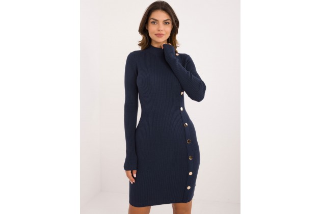 Robe moulant - marine