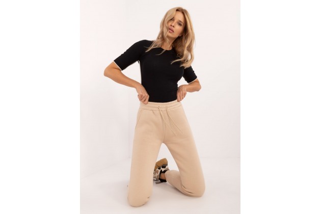 Pantalon en coton - beige
