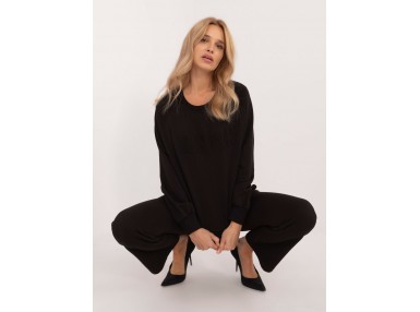 Ensemble avec sweat et pantalon - noir