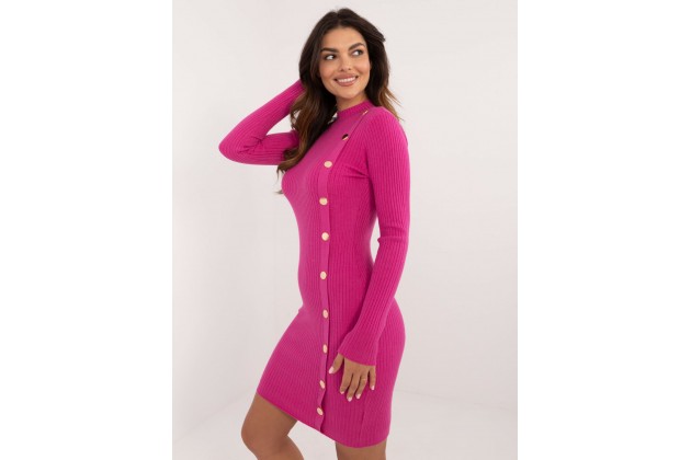 Robe moulant - fuchsia