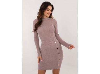 Robe moulante - violet