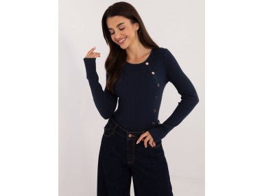 Pull en maille - marine