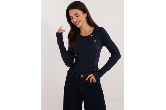 Pull en maille - marine