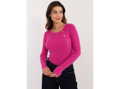 Pull en maille - fuchsia
