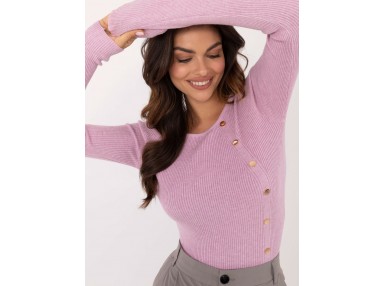 Pull en maille - rose