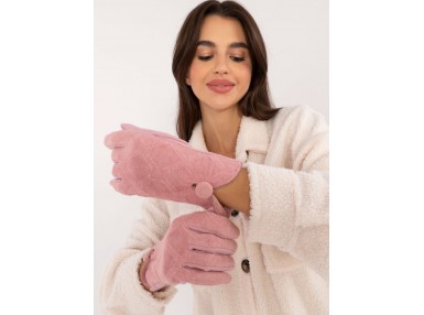 Gants en coton - rose clair