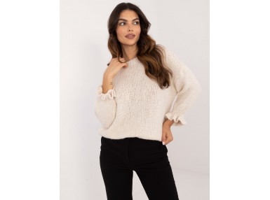 Pull - beige clair