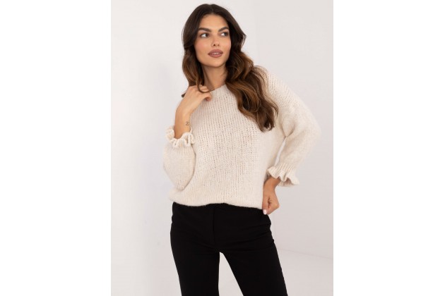 Pull - beige clair