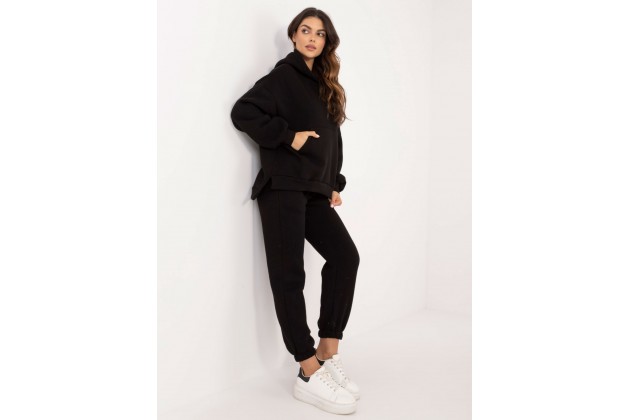 Ensemble avec sweat et pantalon - noir