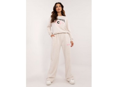 Ensemble avec t-shirtet pantalon - beige