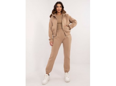 Ensemble sportif trois pièces - beige