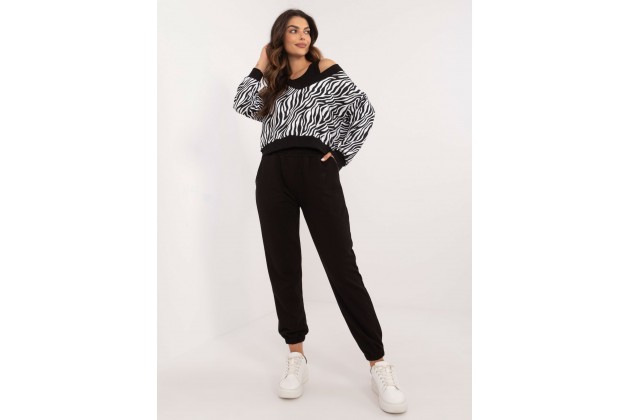 Ensemble sportif trois pièces - noir