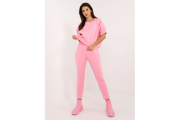 Ensemble avec t-shirtet pantalon - rose