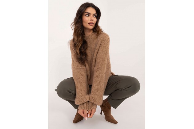 Pull en maille - chameau