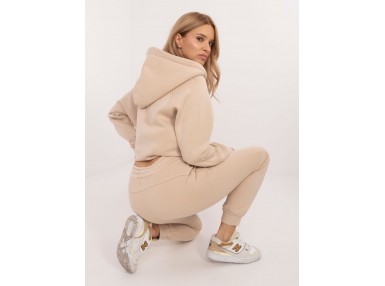 Ensemble avec sweat et pantalon - beige