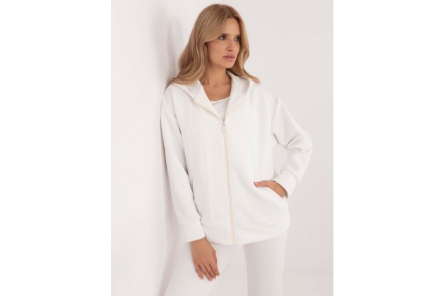 Sweat en coton - blanc