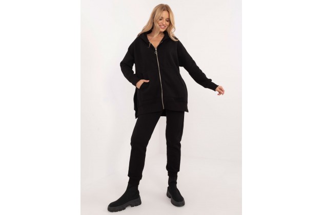 Ensemble avec sweat et pantalon - noir