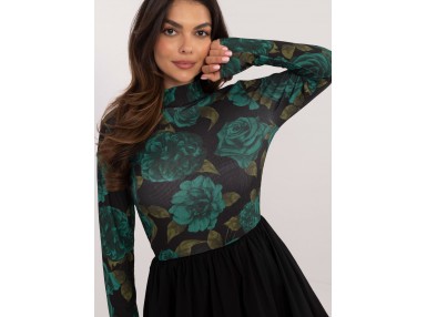 Robe - bleu et noire