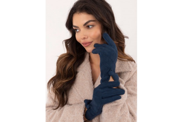 Gants en coton - marine