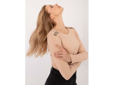T-shirt en coton - camel