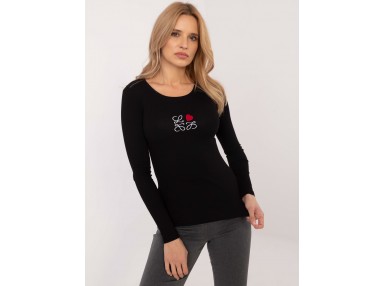 T-shirt en coton - noir