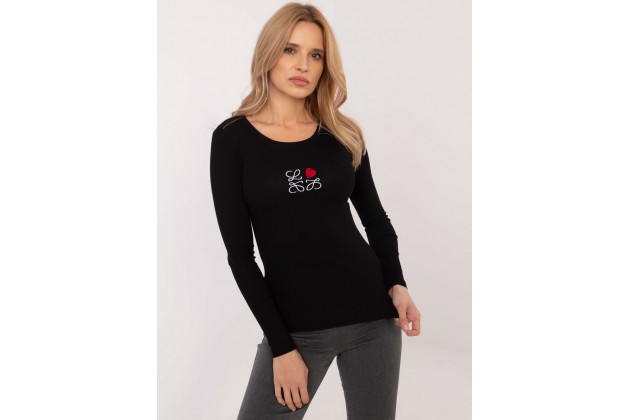 T-shirt en coton - noir