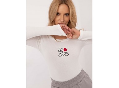 T-shirt en coton - éqru
