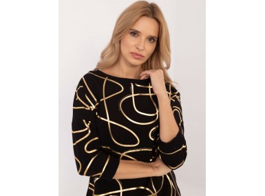 T-shirt en coton - noir