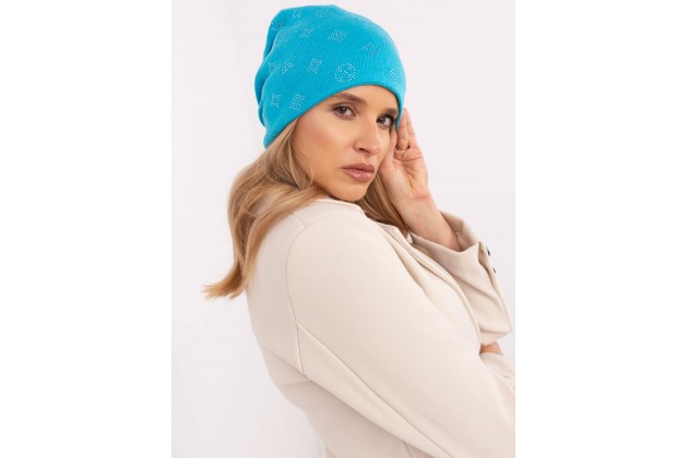 Chapeau d'hiver - turquoise