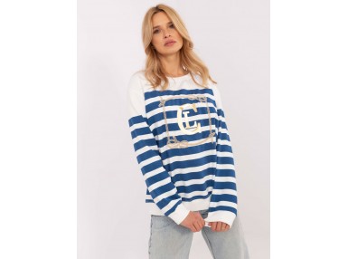 T-shirt en coton - bleu
