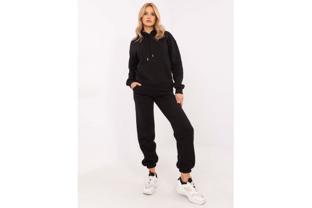 Ensemble avec sweat et pantalon - noir