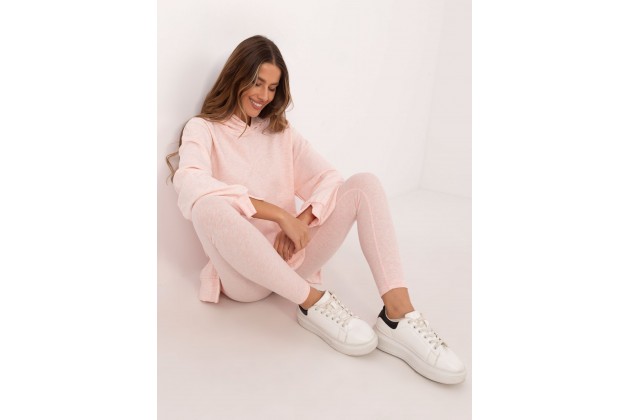 Ensemble avec sweat et leggings - rose clair