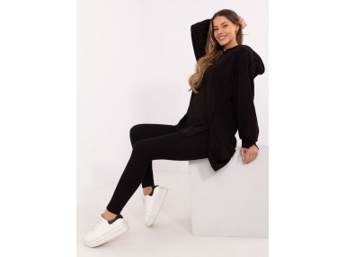 Ensemble avec sweat et leggings - noir