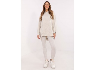 Ensemble avec sweat et leggings - gris clair