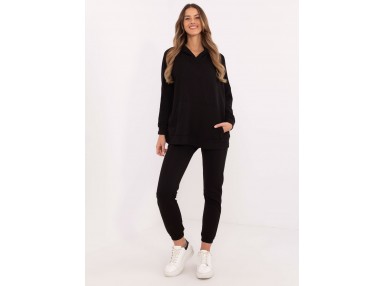 Ensemble avec sweat et pantalon - noir